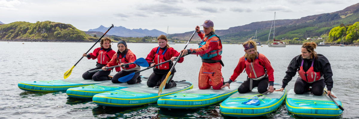 Paddleboarding Skye